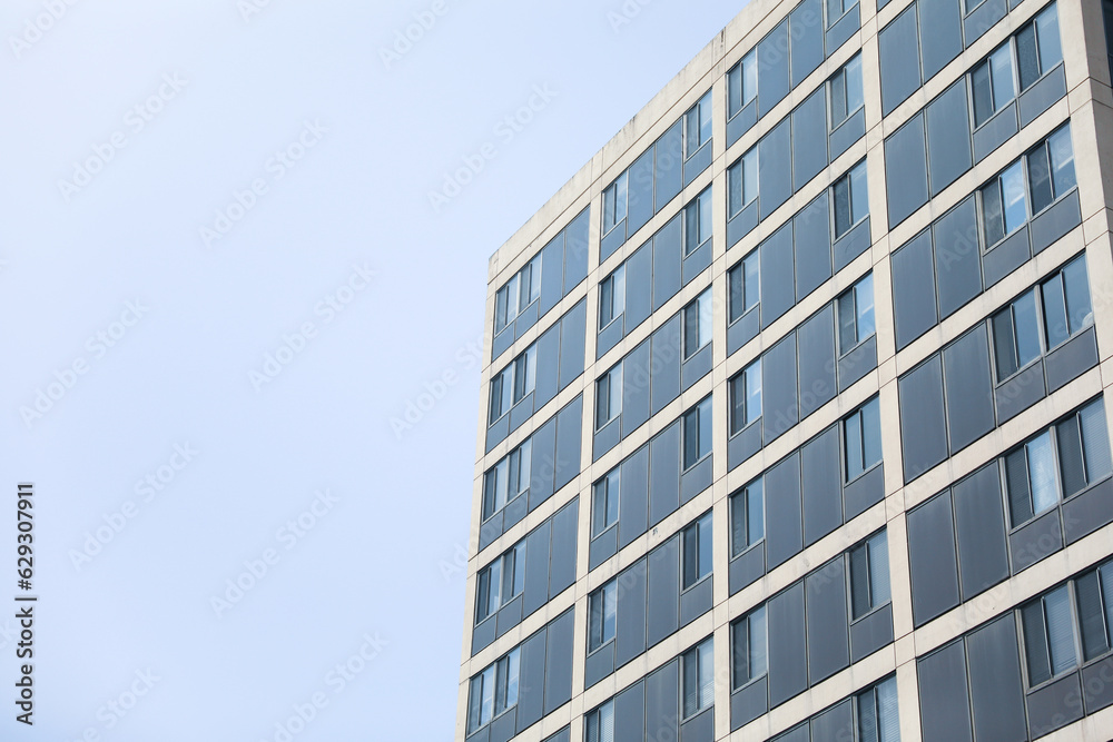Skyline of success, Modern buildings symbolize growth, prosperity, and ambition in the real estate business world Skyline of success, Modern buildings symbolize growth, prosperity, and ambition in the real estate business world