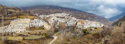 Trevelez village in Alpajurra of Granada province, Spain photo