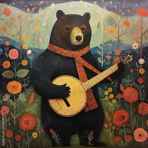 Bear with a Banjo