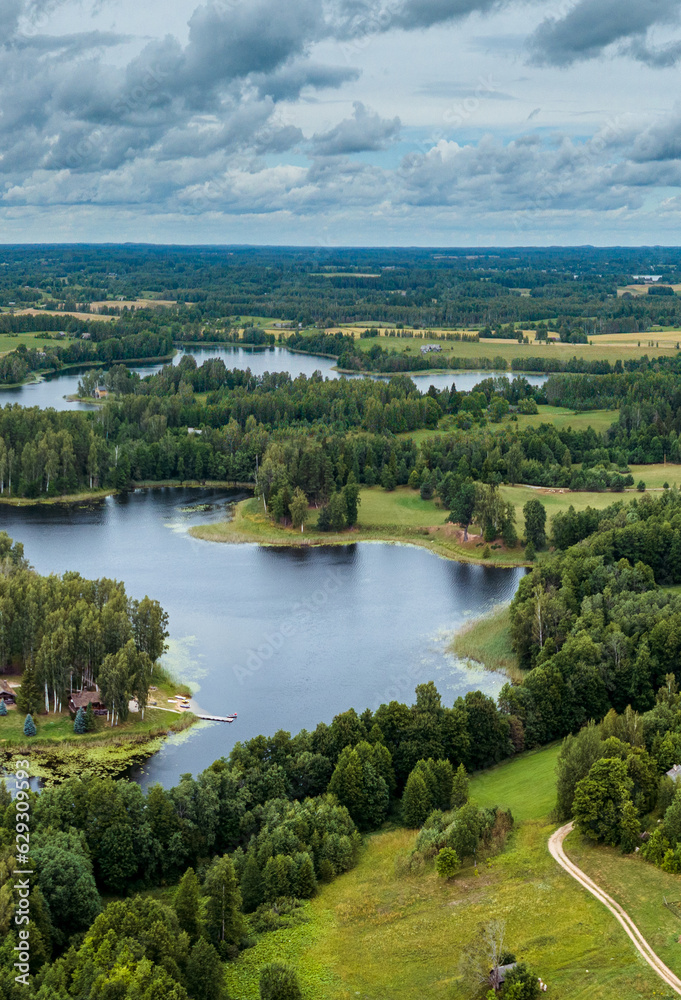 Landscape Latvia, in the countryside of Latgale next Lake Ārdavs. Landscape Latvia, in the countryside of Latgale next Lake Ārdavs.