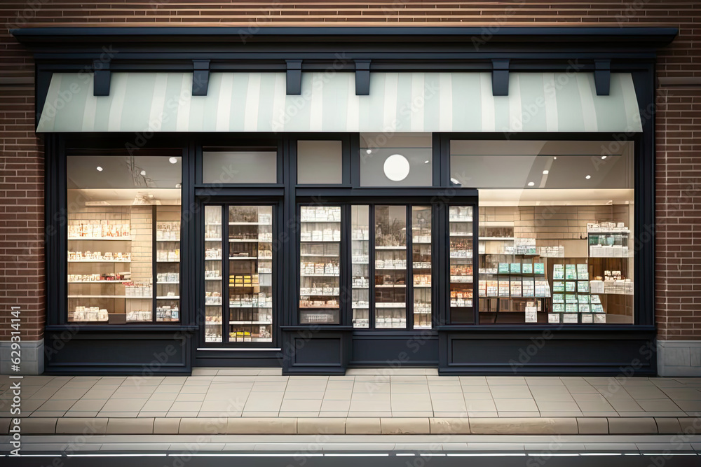 Retail Storefront Mockup Retail Storefront Mockup