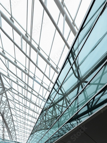 Abstract of Gerald R Ford International Airport in Grand Rapids, Michigan