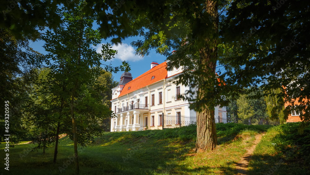 Beautiful palace in Belarus