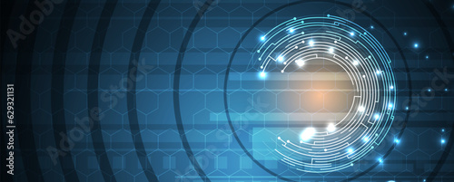abstract structure circuit computer  technology business background