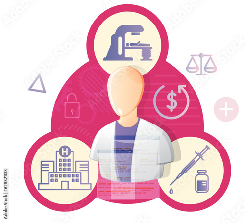 Cancer Treatment Planning - Illustration