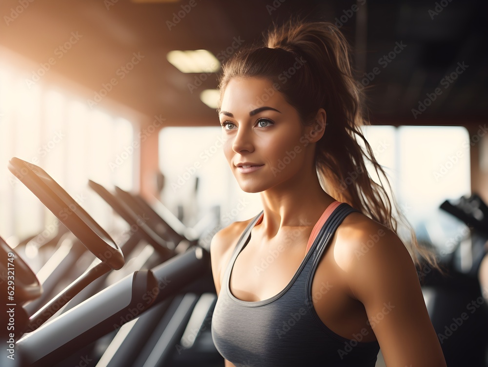 Powerfrau: Sportliche Erfolge im Fitnesscenter Powerfrau: Sportliche Erfolge im Fitnesscenter