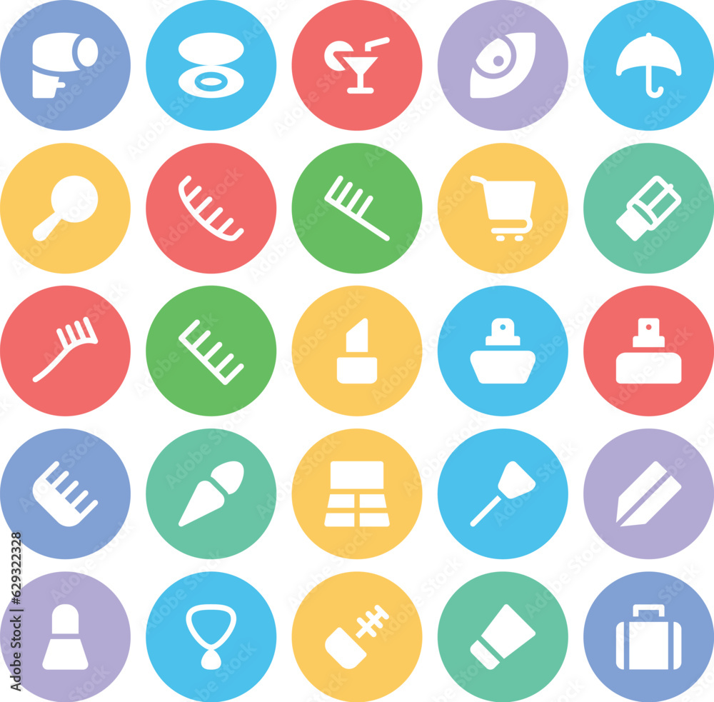 Set of Wardrobe and Accessories Bold Line Icons
Set of Wardrobe and Accessories Bold Line Icons