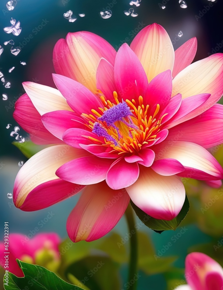 Obraz premium flower, pink, nature, daisy, purple, spring, flowers, plant, flora, garden, beauty, isolated, blossom, bloom, summer, petal, floral, white, closeup, macro, petals, beautiful, yellow, color, cosmos, lo