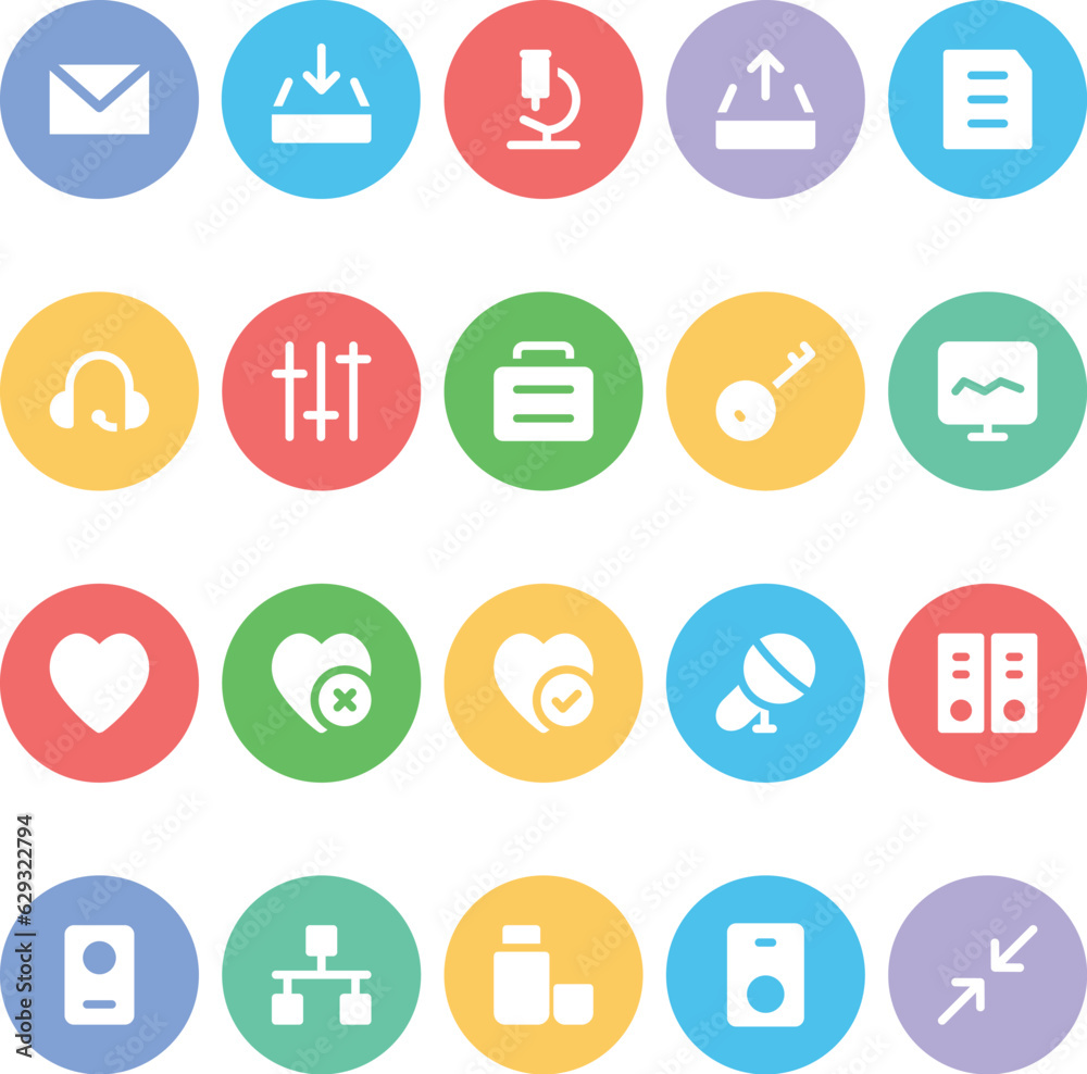Set of Communication Technology Line Icons
Set of Communication Technology Line Icons