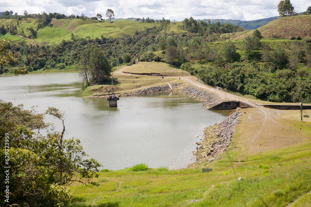 Obraz premium Represa rio grande antioquia colombia