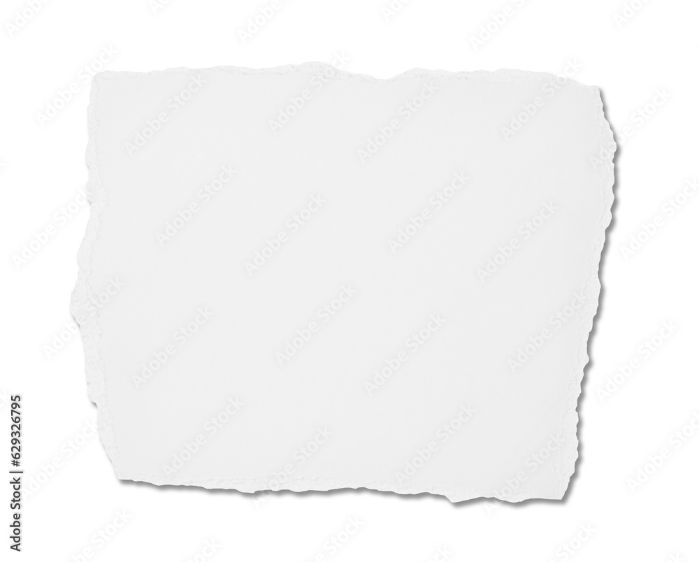 white paper ripped message torn note background piece