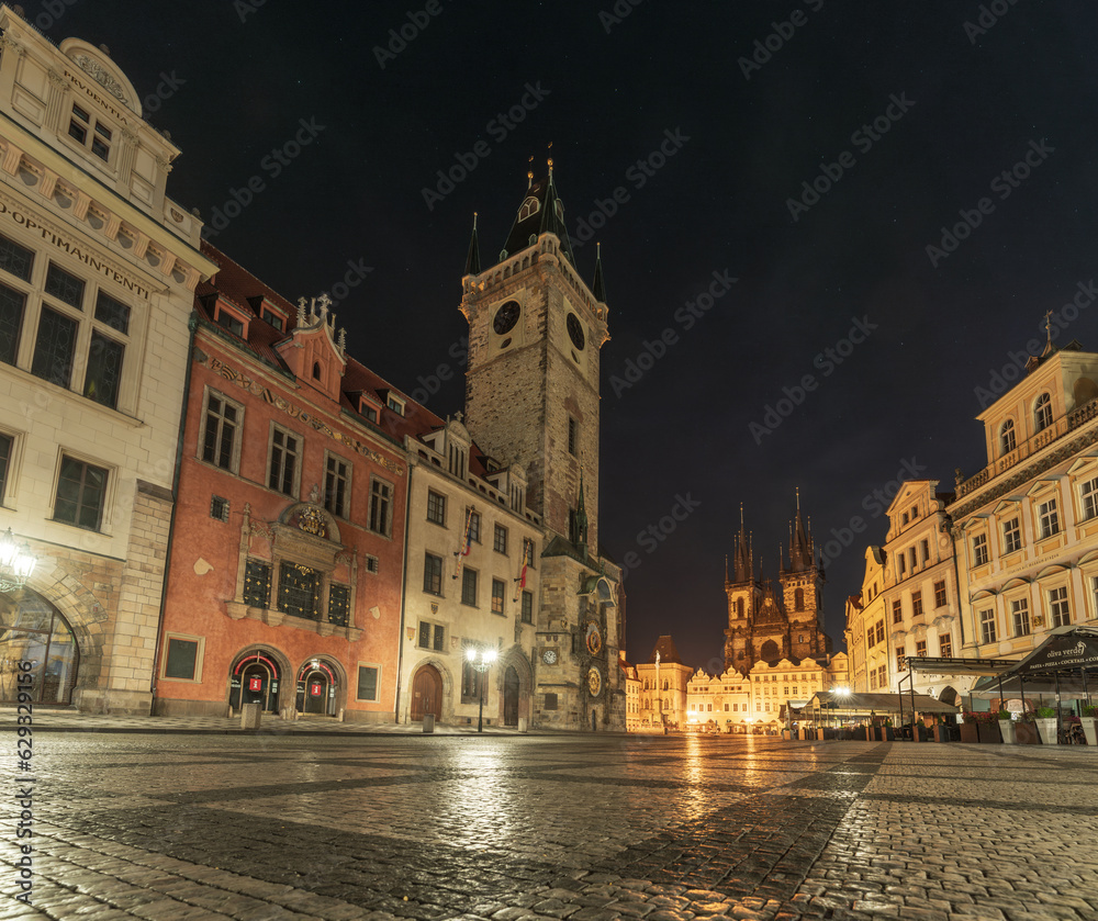 Fototapeta premium Old Town Square in Prague, Old Town, Czech Republic