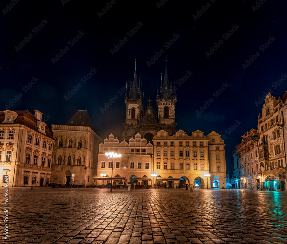 Old Town Square in Prague, Old Town, Czech Republic
