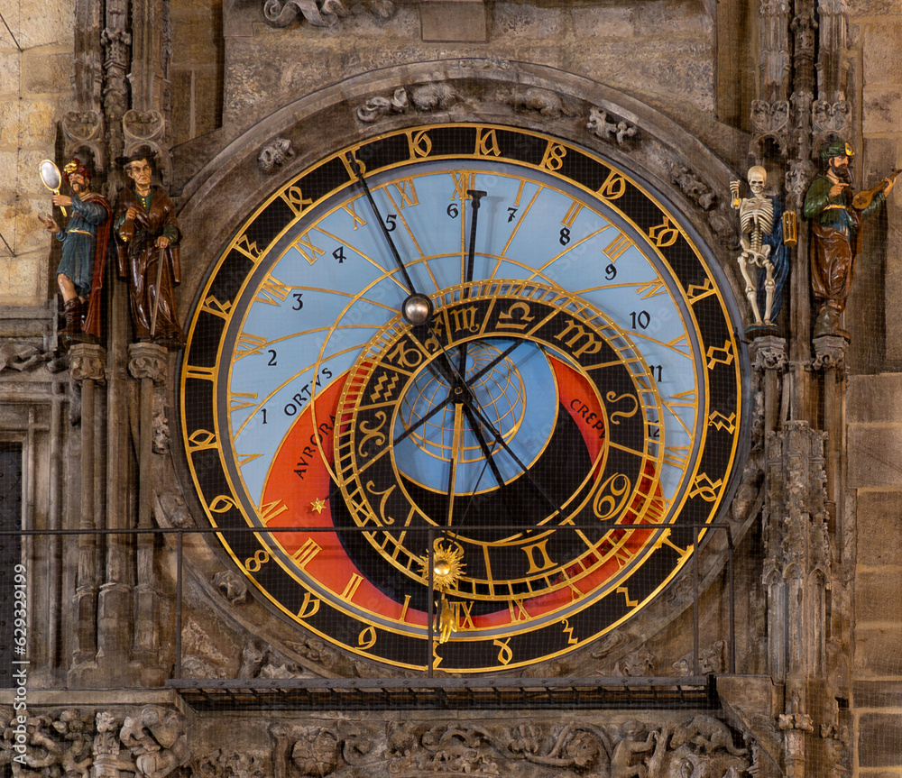 Obraz premium Prague Astronomical Clock, Prague, Czech Republic