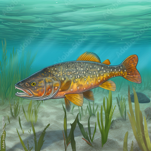 fish in the water