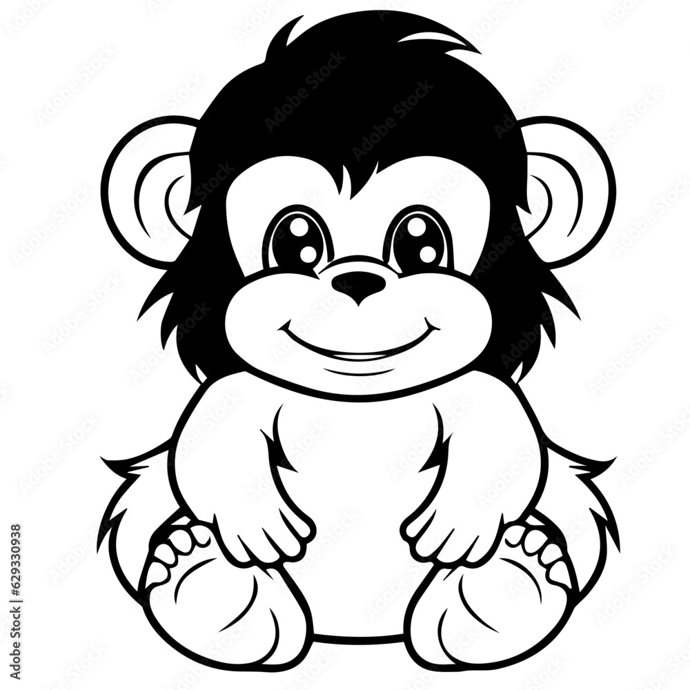 gorilla cartoon characters vector illustration gorilla cartoon characters vector illustration