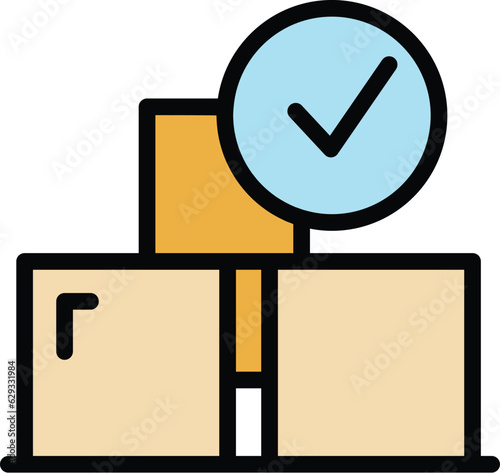 Critical thinking skill icon outline vector. Mind think. Human mental color flat