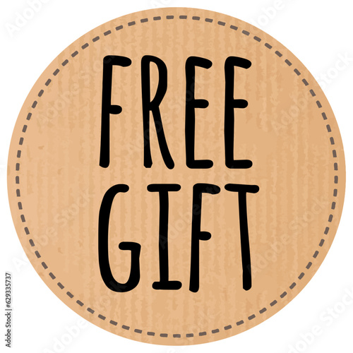 Button Free gift recyclingpapier zerkratzt
