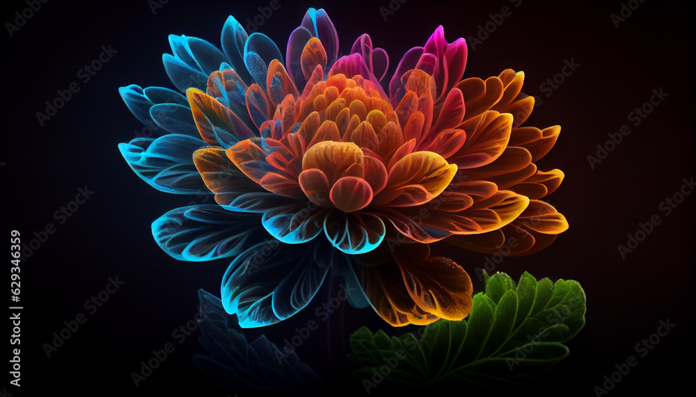 wonderful neon flowers wonderful neon flowers
