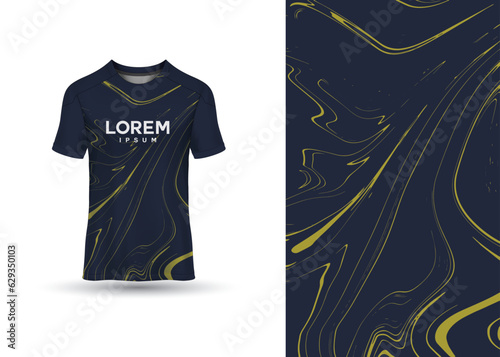 Sports t-shirts, football jerseys for football clubs. uniform front view