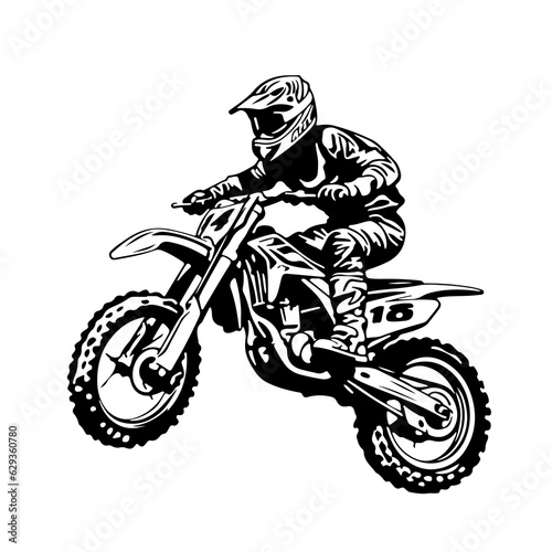 Dirt bike svg, motocross rider SVG, motocross svg, motorcycle svg, motorbike svg, dirt bike monogram split frame name svg, MX svg, Mountain