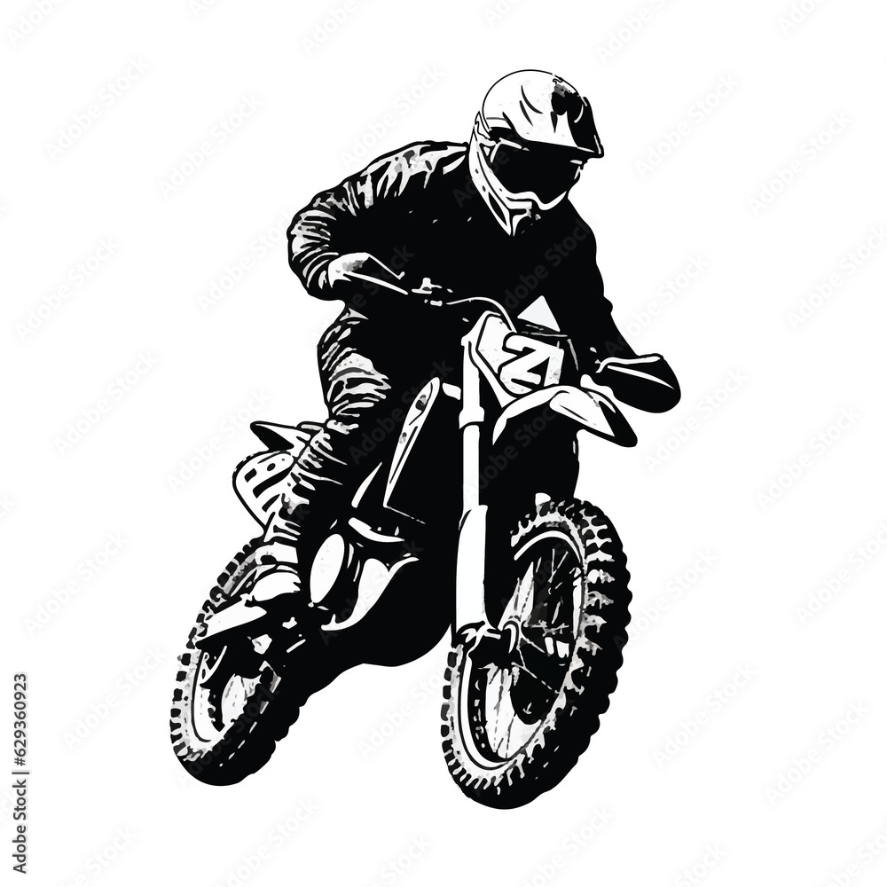 Dirt bike svg, motocross rider SVG, motocross svg, motorcycle svg, motorbike svg, dirt bike monogram split frame name svg, MX svg, Mountain