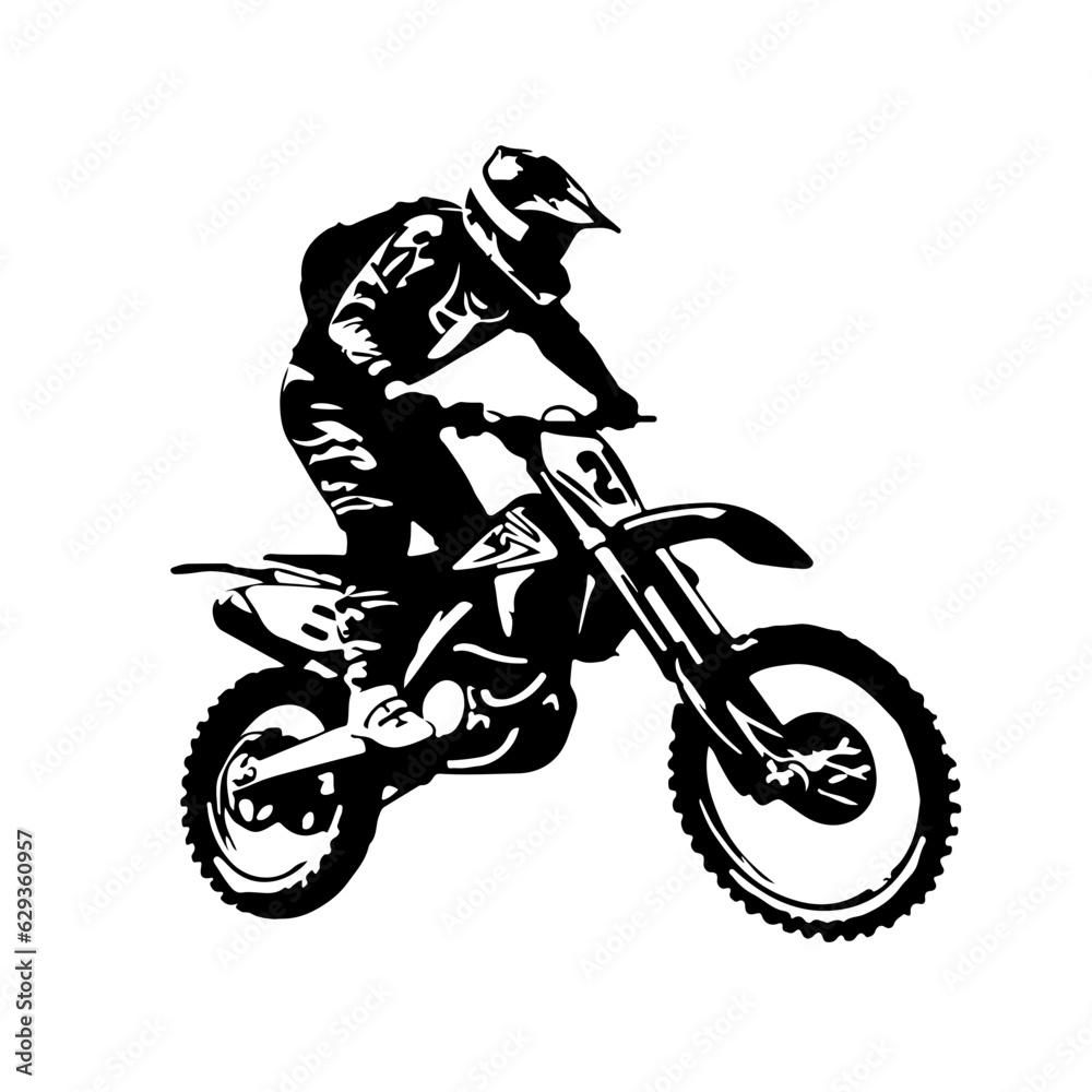 Dirt bike svg, motocross rider SVG, motocross svg, motorcycle svg, motorbike svg, dirt bike monogram split frame name svg, MX svg, Mountain