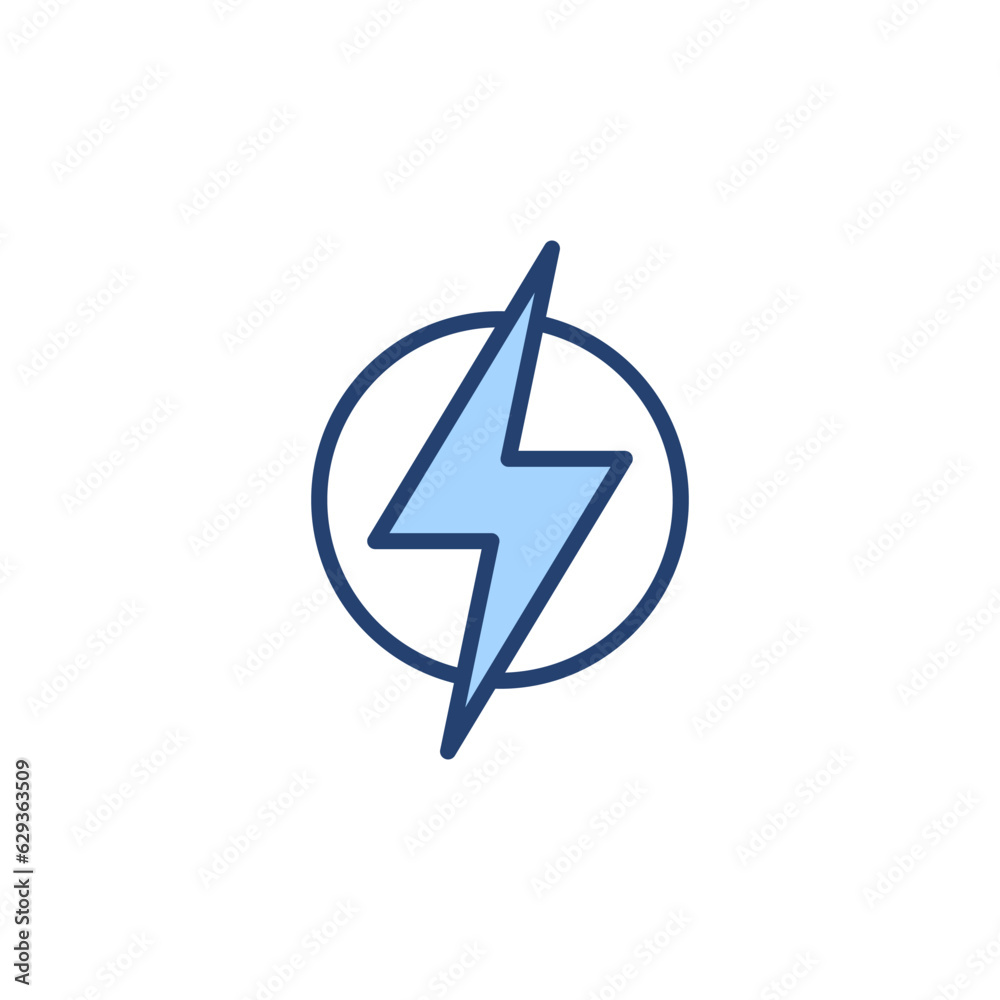 Lightning icon vector. electric sign and symbol. power icon. energy sign Lightning icon vector. electric sign and symbol. power icon. energy sign