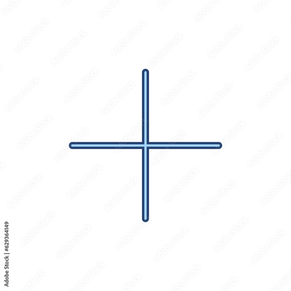 Plus icon vector. Add plus sign and symbol Plus icon vector. Add plus sign and symbol