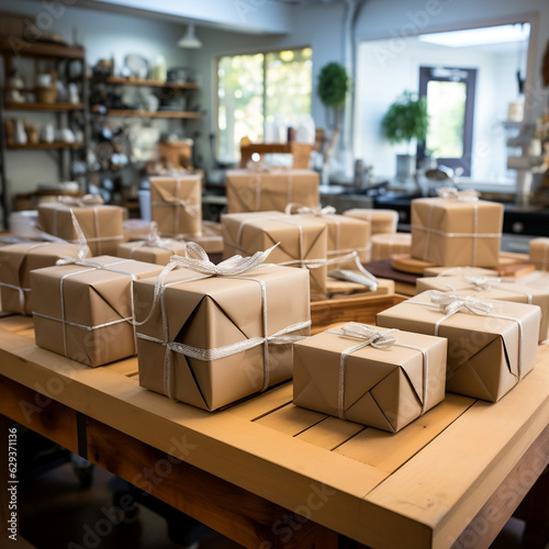 boxes in warehouse © Andrej