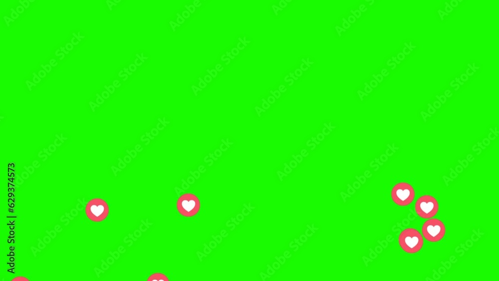 Me encanta con fondo verde