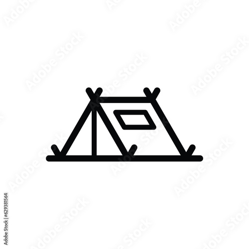 A Collection of Enchanting Tent Icons for Your Outdoor Adventures
