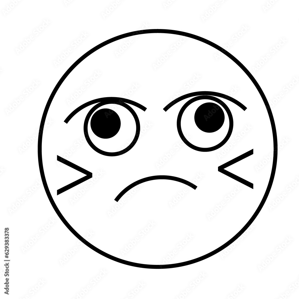 Fototapeta premium Face icon