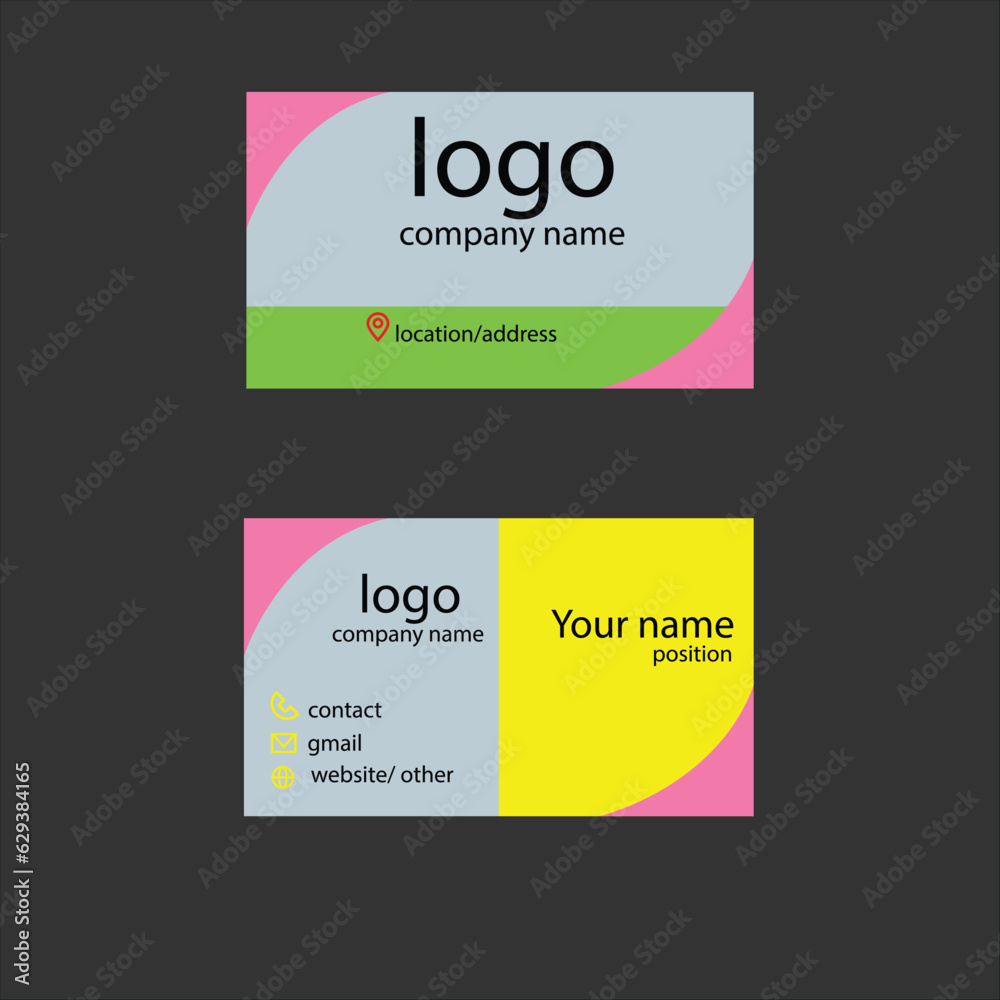 Business Card design vector templet Business Card design vector templet