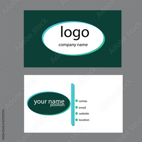 Business Card design vector templet