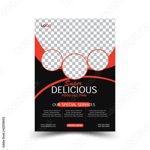 Flyer design with modern and minimalist style.perfect for creative professional .newest trendy corporate multipurpose minimal official business advertising magazine poster flyer with creative. 