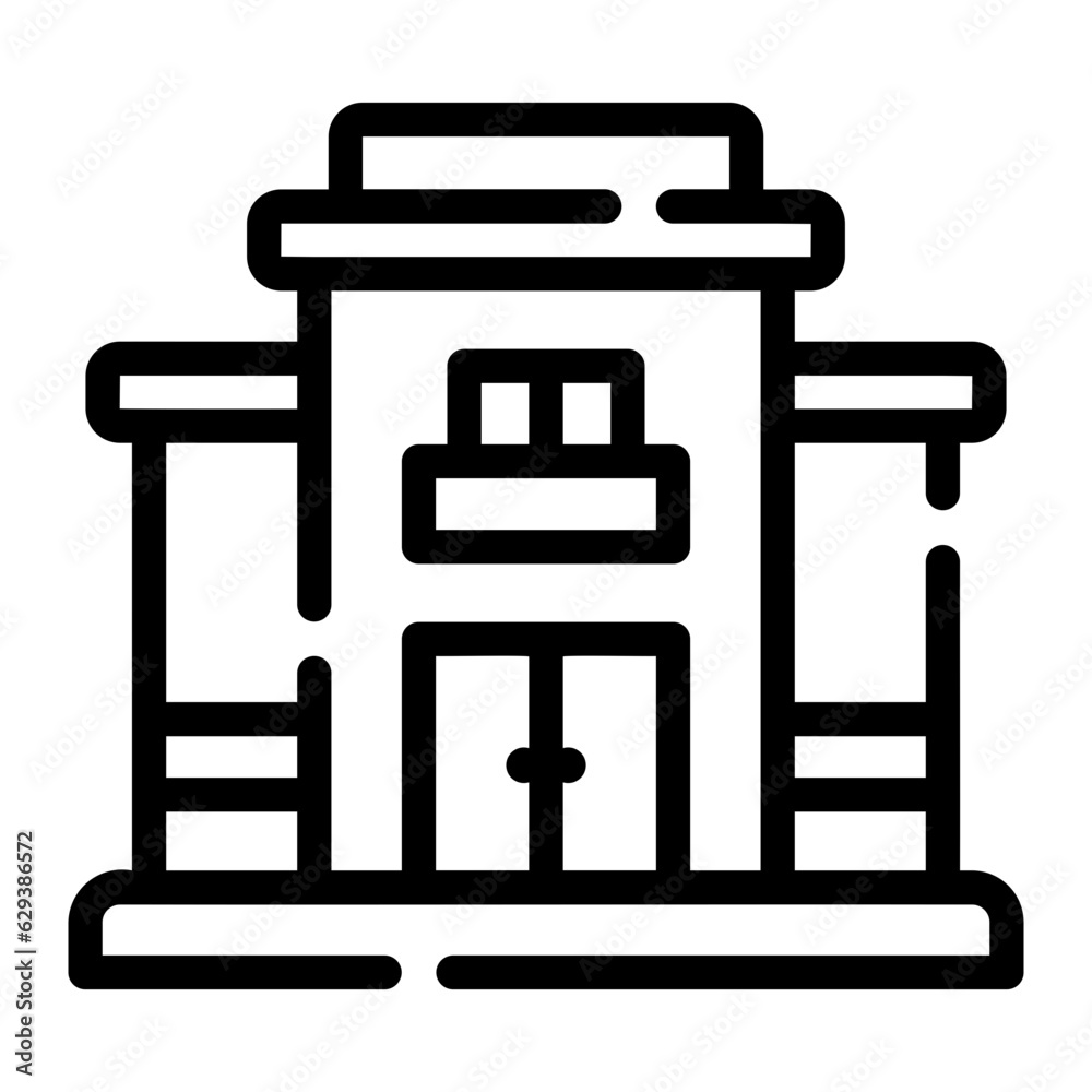 hotel Line Icon hotel Line Icon
