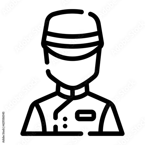 bellboy Line Icon