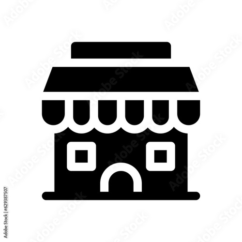 small business glyph icon