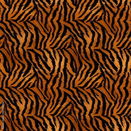 Tiger Skin Print Pattern Seamless 4