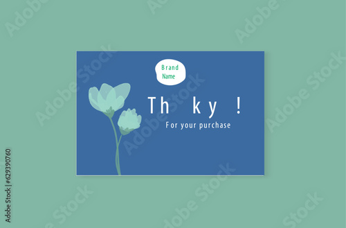 thankyou card