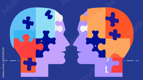 Concept vector illustration of LLM (Large Language Models).	