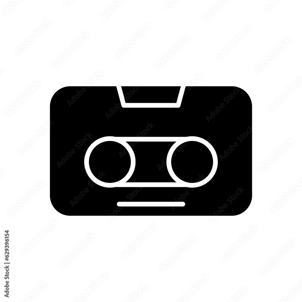 deo tape glyph icon deo tape glyph icon