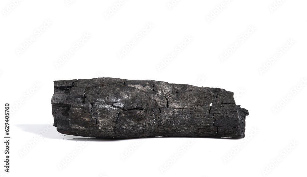 Natural charcoal isolated on white background Traditional natural charcoal or wood charcoal isolated on white background. Natural charcoal isolated on white background Traditional natural charcoal or wood charcoal isolated on white background.