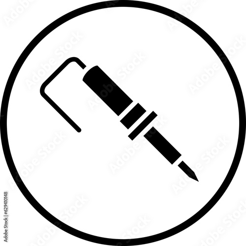 Vector Design Soldering Iron Icon Style