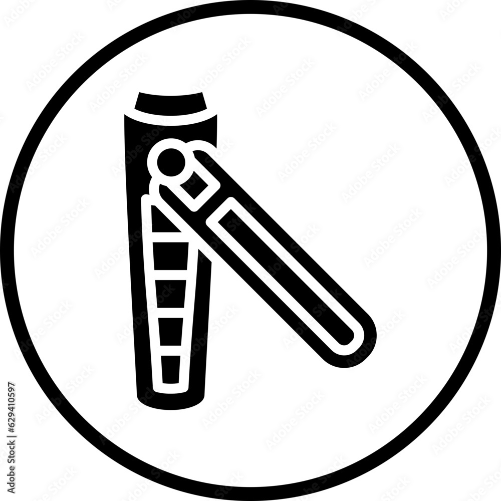 Vector Design Nail Clipper Icon Style Vector Design Nail Clipper Icon Style