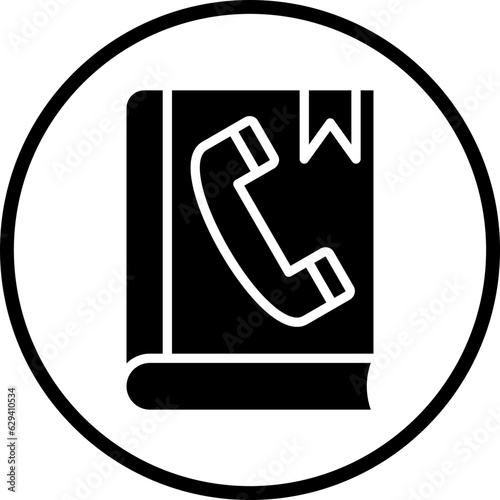 Vector Design Phonebook Icon Style