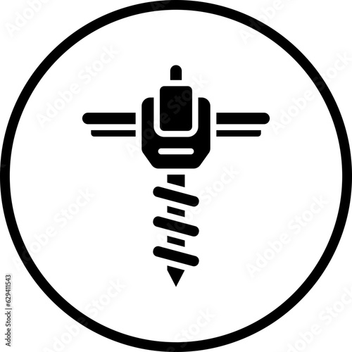 Vector Design Drain Auger Icon Style