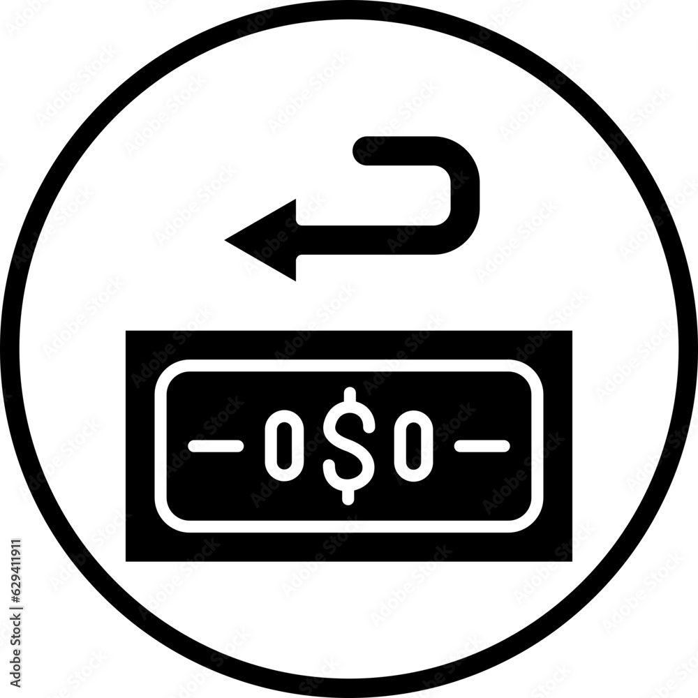 Vector Design Refund Icon Style Vector Design Refund Icon Style