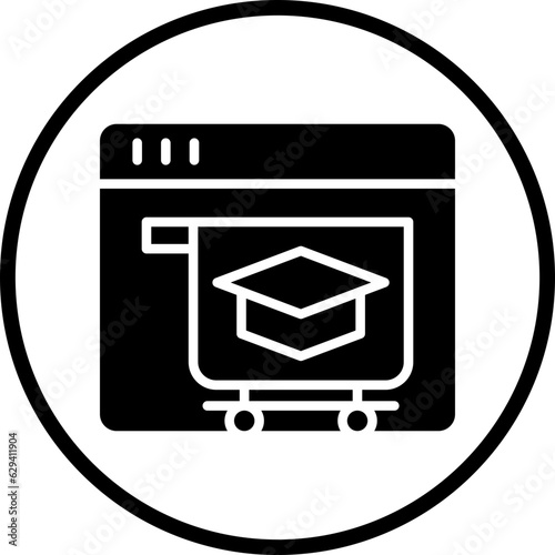 Vector Design Online Courses Icon Style